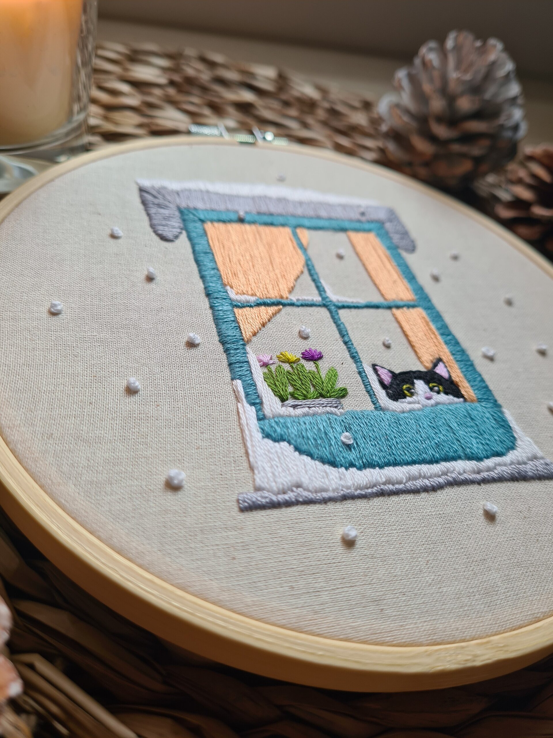 Gatito en la ventana - 4