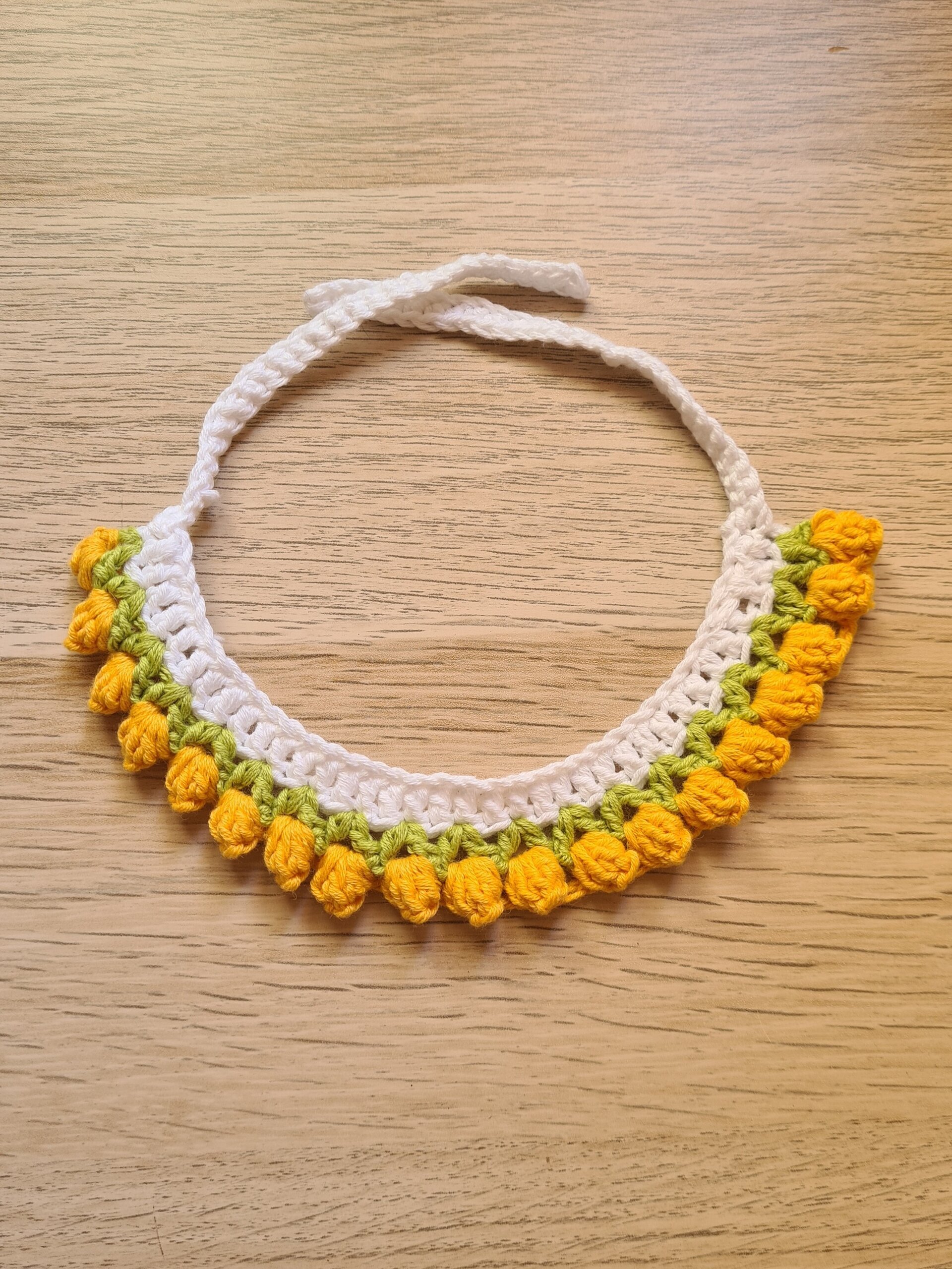 Tulipanes- collar para gatitos - 6